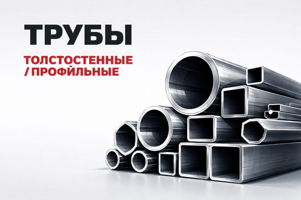 Трубы толстостенные и профильные — круглые, квадратные и прямоугольные сечения